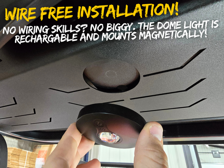 Denago Rover Storage Console + Dome Light