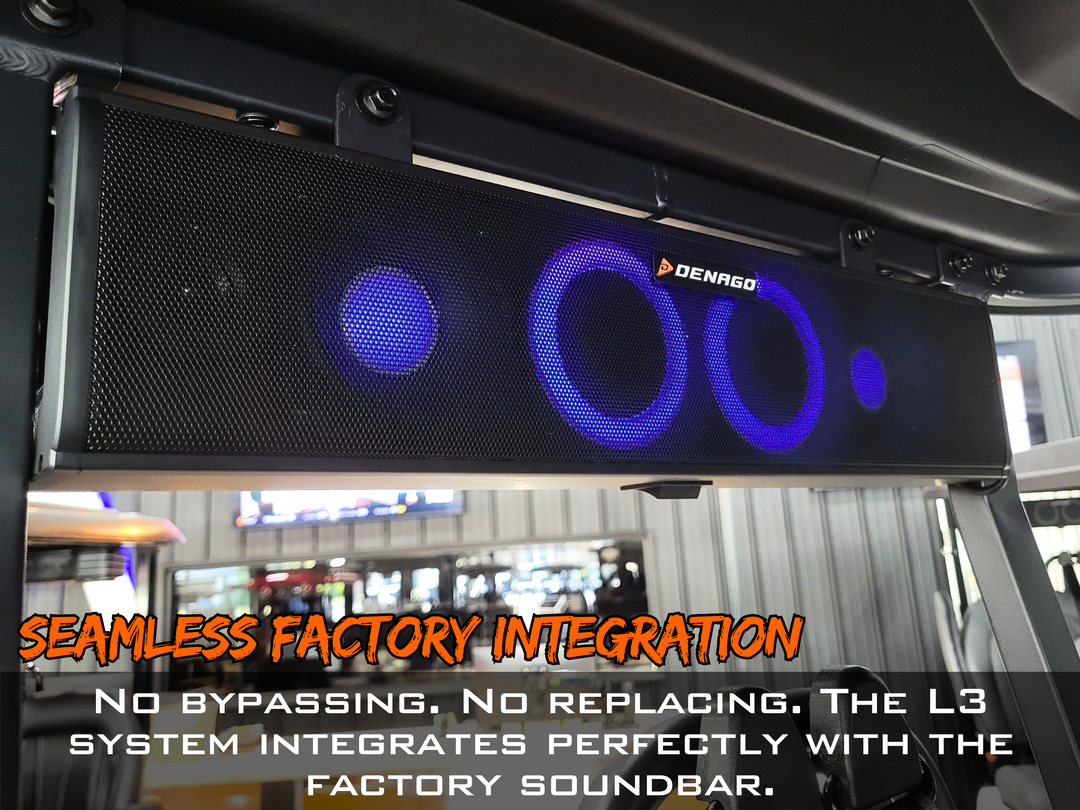 Denago Rover 800W Signature Sound System (Level 3)